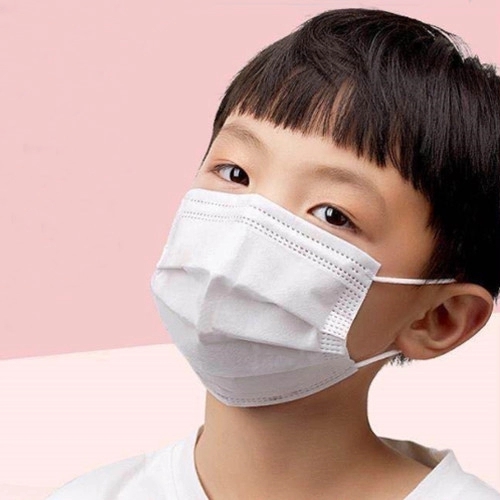 Three Layer Children'S Disposable Face Masks Non Woven Fabric