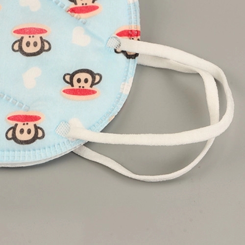 Printed Pattern Disposable Blue Earloop Face Mask Anti Pollution Droplets GB2626-2019