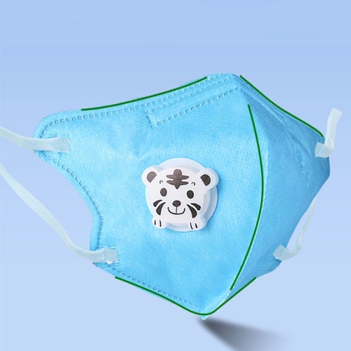 Breathable Valve KN95 Foldable Kids Printed Mask Comfortable GB2626-2019 For Students