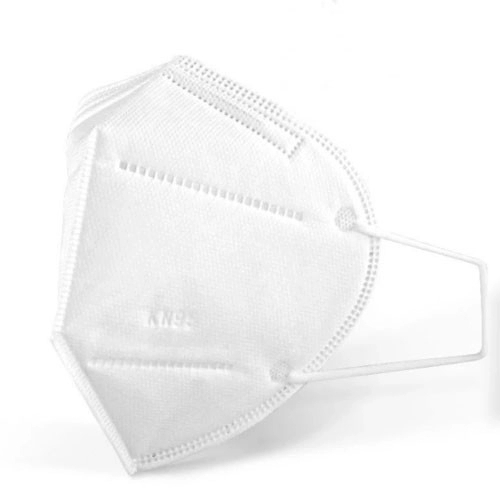 Folding Protective KN95 Earloop Mask Valveless Disposable 5.0 Dual Core EN149:2001