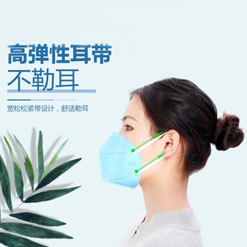 Disposable 5 Layer KN95 Filter Mask 3D Protection For Adult