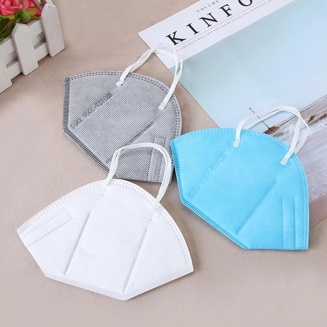 5 ply colorful KN95 face mask from whitelist factory
